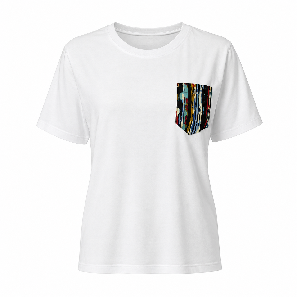 Lune Crew Neck White Top
